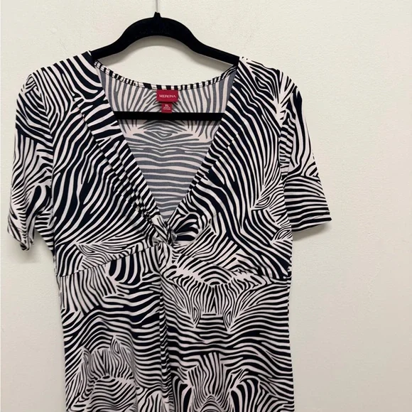 Zebra Print Dress - Picture 3 of 6